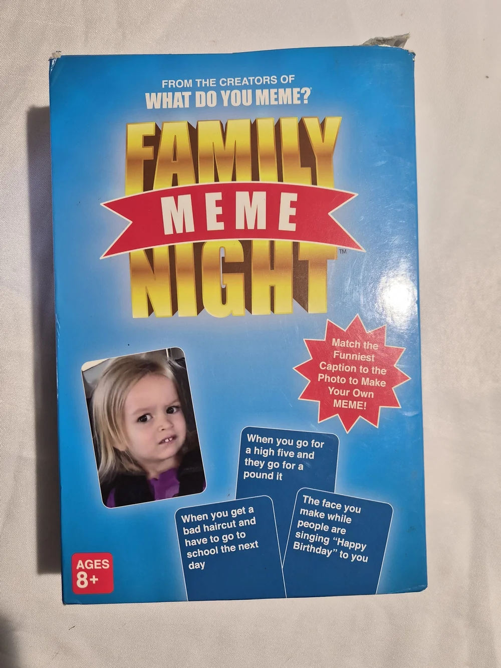 Family Meme Night Game - Blue